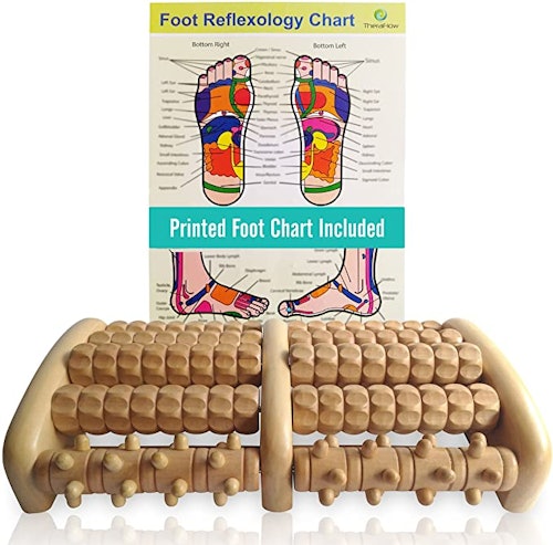 TheraFlow Large Dual Foot Massager Roller