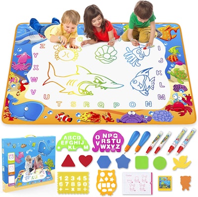 toyk water doodle mat is a great gift for 2-year-olds