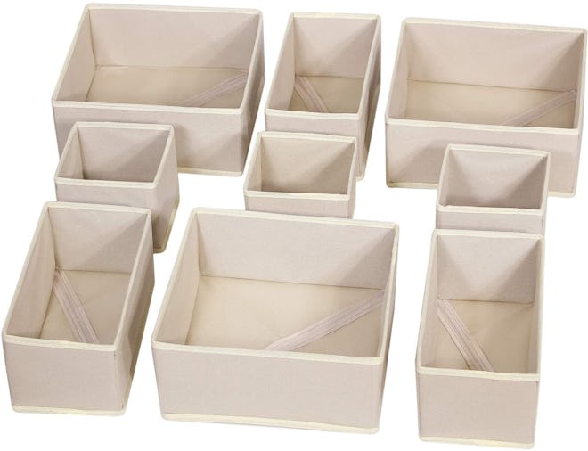 DIOMMELL Foldable Cloth Storage Box (9-Pack)