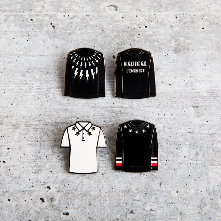 David's Sweaters Lapel Pins