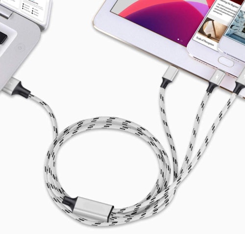 Puxnoin Multi Charging Cables (3 Pack)