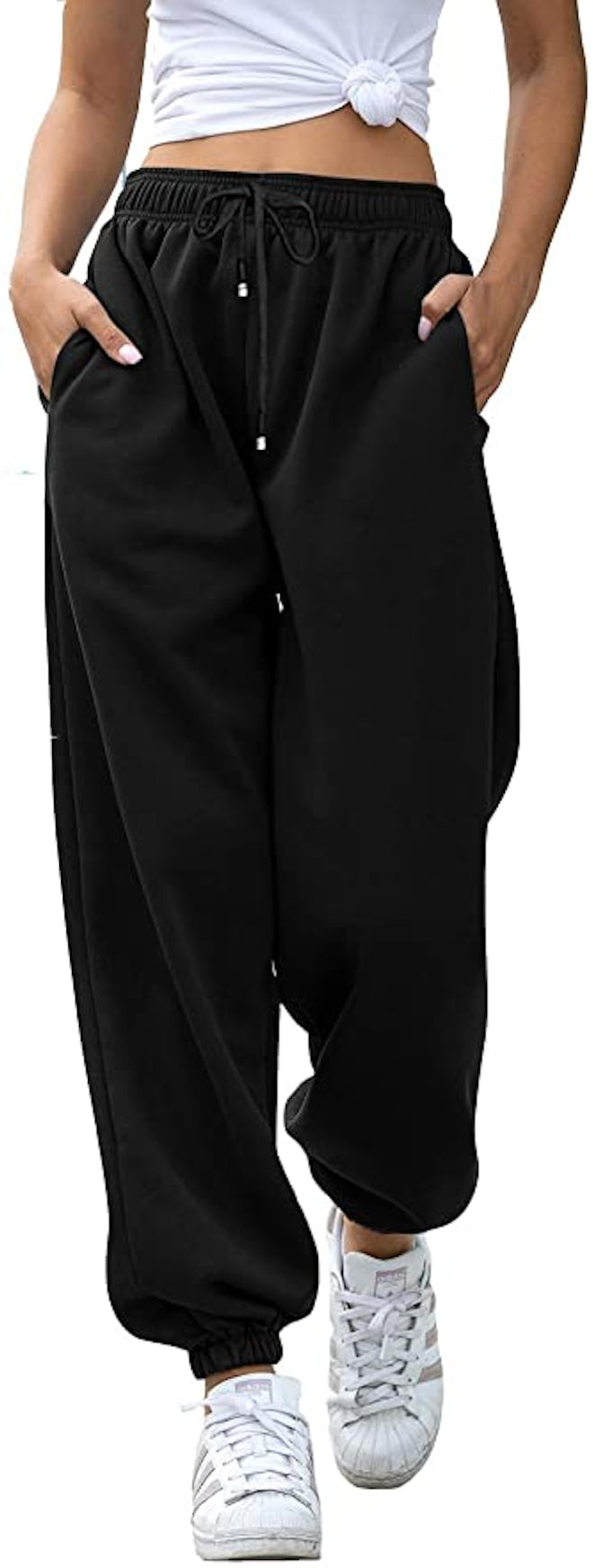 VINMEN Cinch-Bottom Sweatpants With Pockets