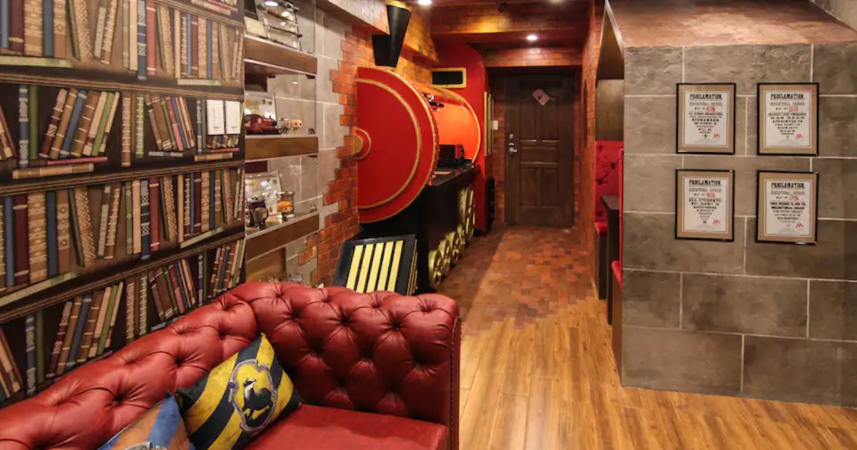 'Harry Potter'Themed Airbnbs Around The World To Rent For A Magical Stay