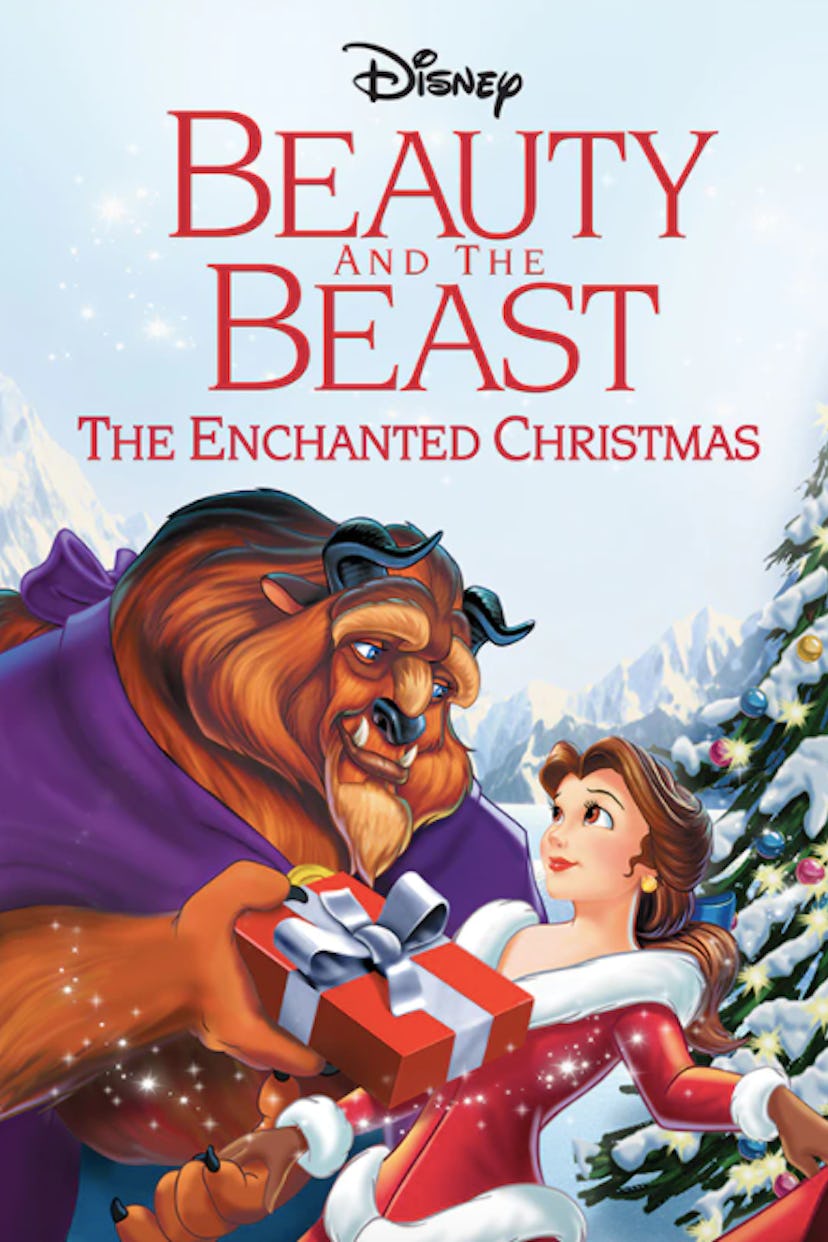 Belle and the Beast share a Christmas together.