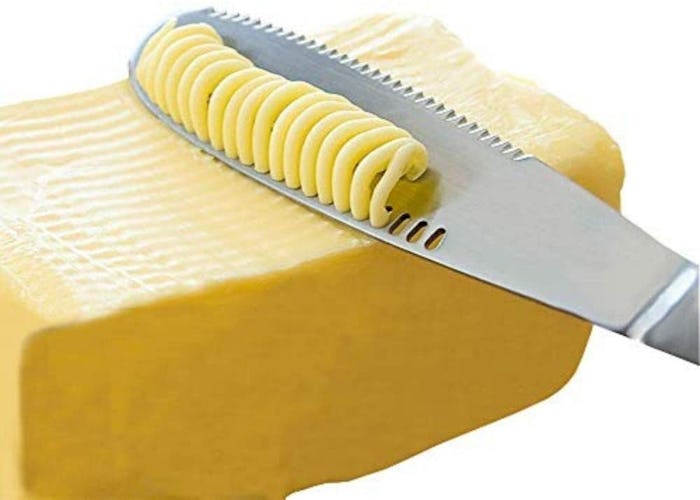 Simple Spreading Stainless Steel Butter Spreader