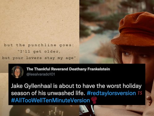 @leealvarado101 tweet about Taylor Swift's "All Too Well (10 Minute Version)"