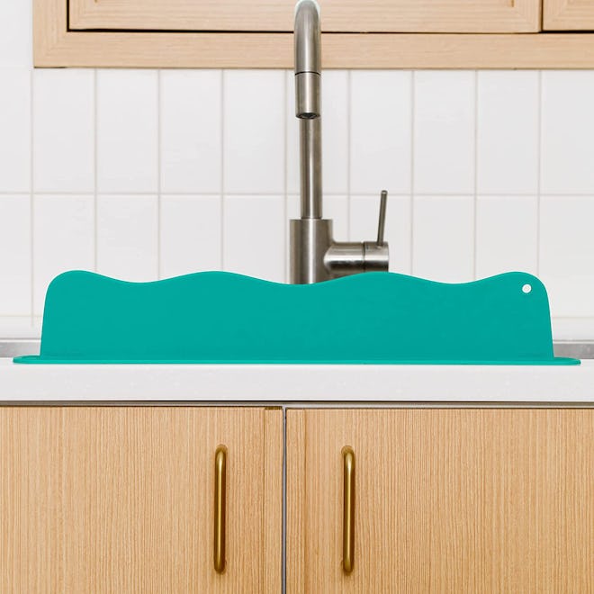 Blue Ginkgo Sink Splash Guard 