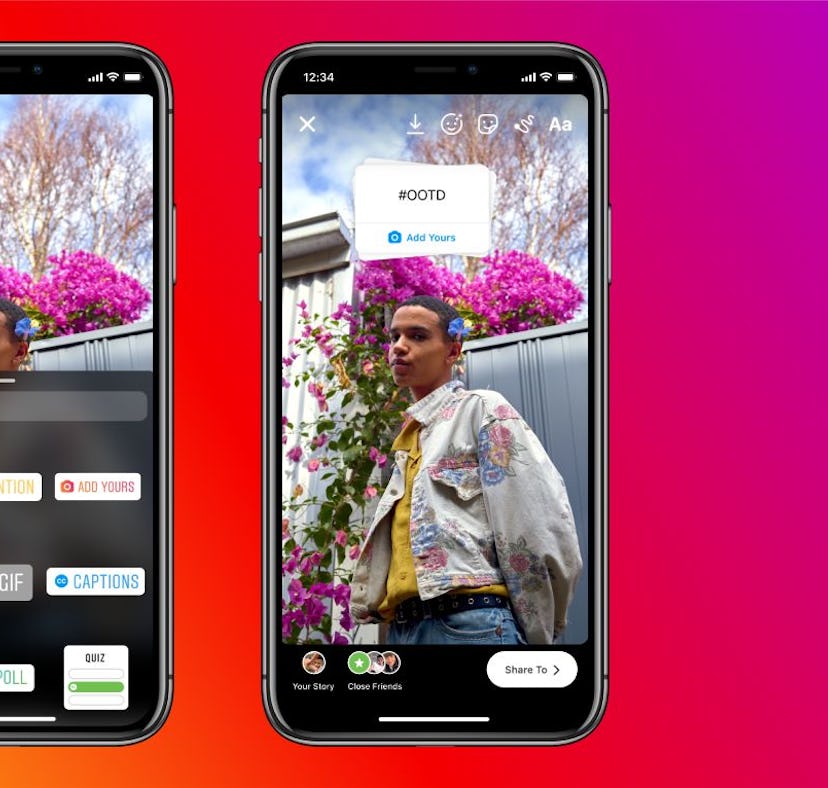 Here's how to use Instagram's "Add Yours" Story photo feature for fun interactions.