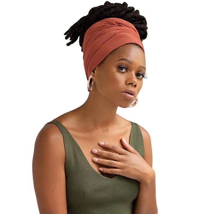 The Wrap Life Ribbed Stretch Head Wrap