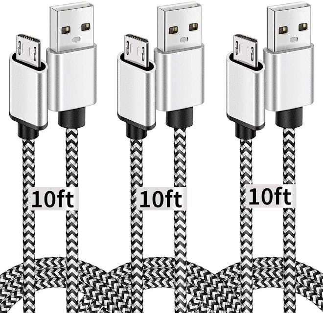 Deegotech Micro USB Cable (3-Pack)