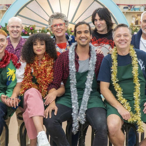 The 'It's A Sin' cast on 'Bake Off's Christmas special