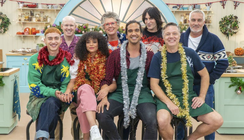 The 'It's A Sin' cast on 'Bake Off's Christmas special