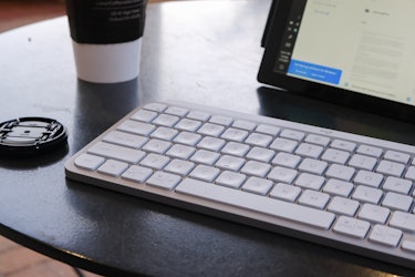 The Logitech MX Keys Mini is a better keyboard than Apple’s Magic Keyboard.