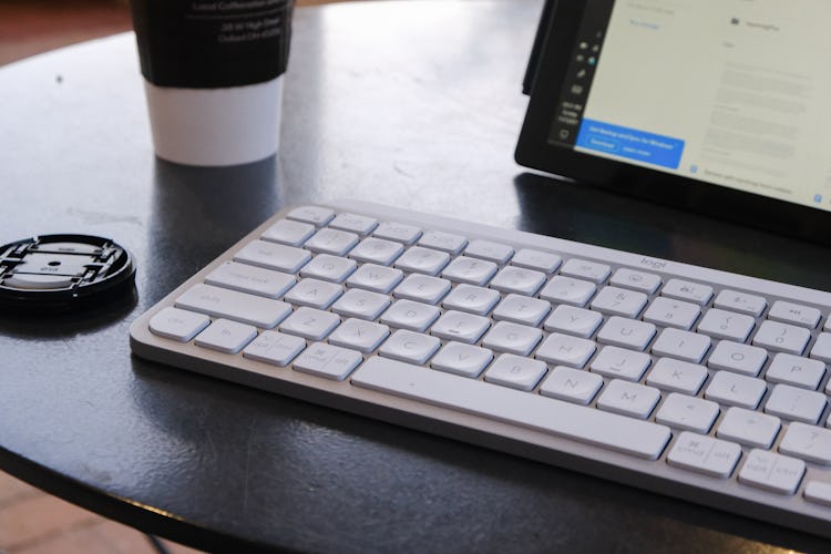 The Logitech MX Keys Mini is a better keyboard than Apple’s Magic Keyboard.