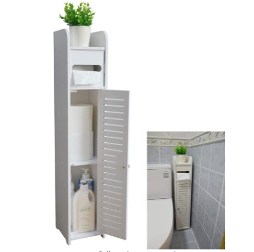 AOJEZOR Small Bathroom Storage Cabinet
