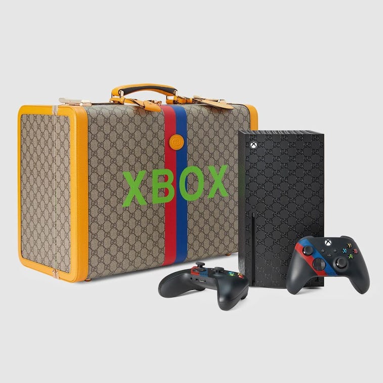 Gucci x Xbox gaming collaboration