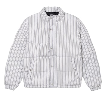 Stüssy Stripe Down Puffer Jacket