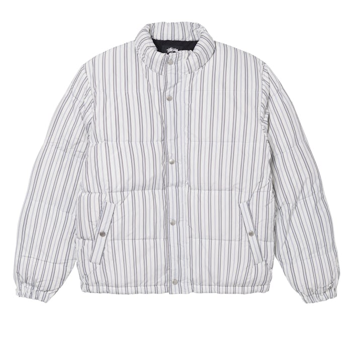 Stüssy Stripe Down Puffer Jacket
