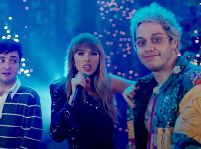 Taylor Swift and Pete Davidson's 'SNL' sketch had fans curious about Kim Kardashian's feelings.