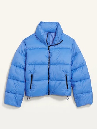 Water-Resistant Frost Free Short Puffer Jacket