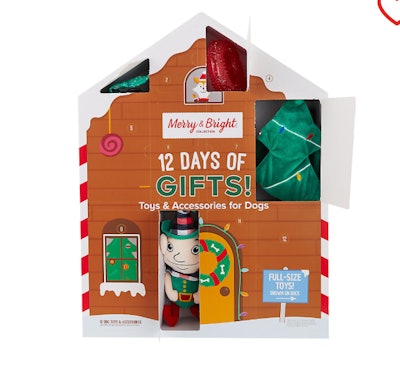 Merry & Bright™ Holiday 12 Days of Gifts! Advent Calendar Toys & Accessories for Dogs