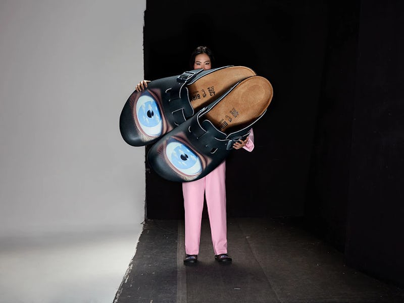 Opening Ceremony Magritte Birkenstock Boston clog