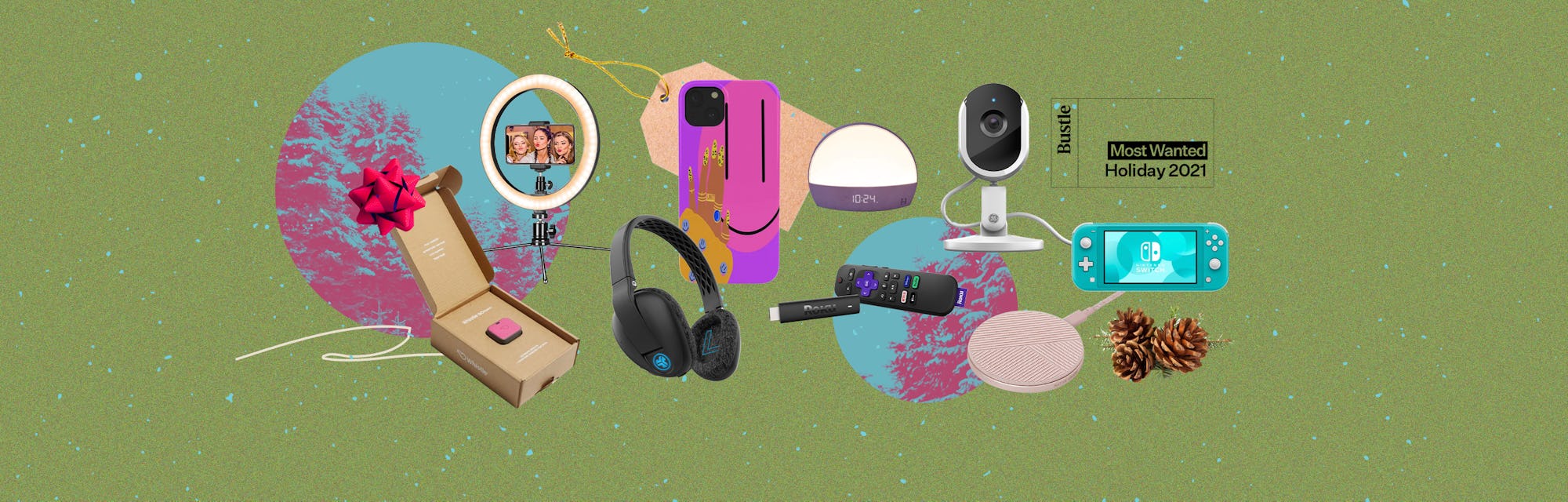 A selection of tech gifts for people who aren't very into tech.