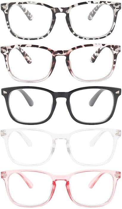 MIGSIR Blue Light Blocking Glasses (5-Pack)