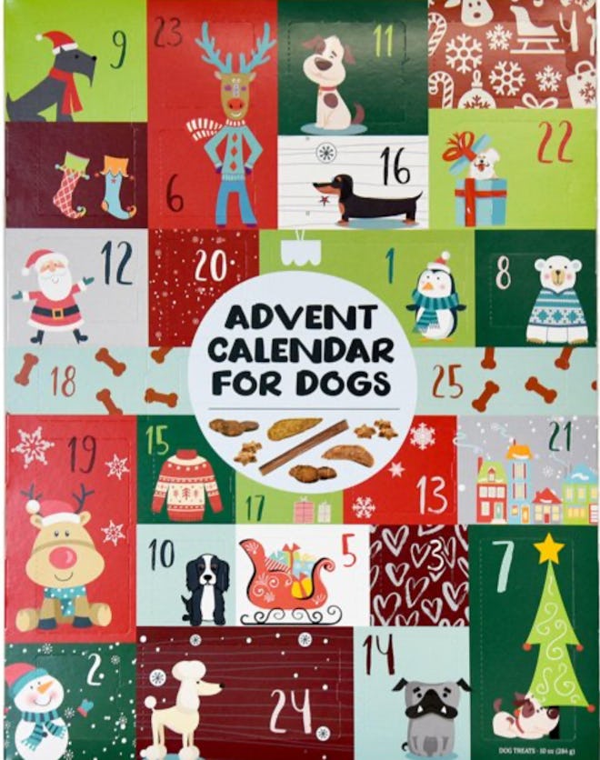 Advent Calendar for Dogs with 35 All Natural Treats