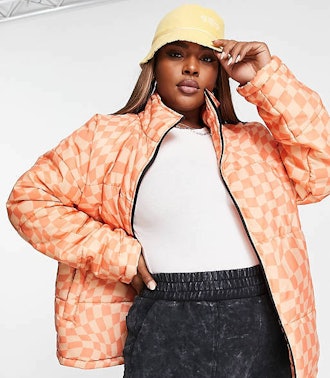 Daisy Street Plus Size Relaxed Puffer Jacket