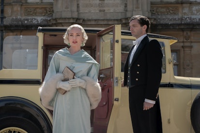 Laura Haddock stars as Myrna Dalgleish and Michael Fox as Andy in DOWNTON ABBEY: A New Era