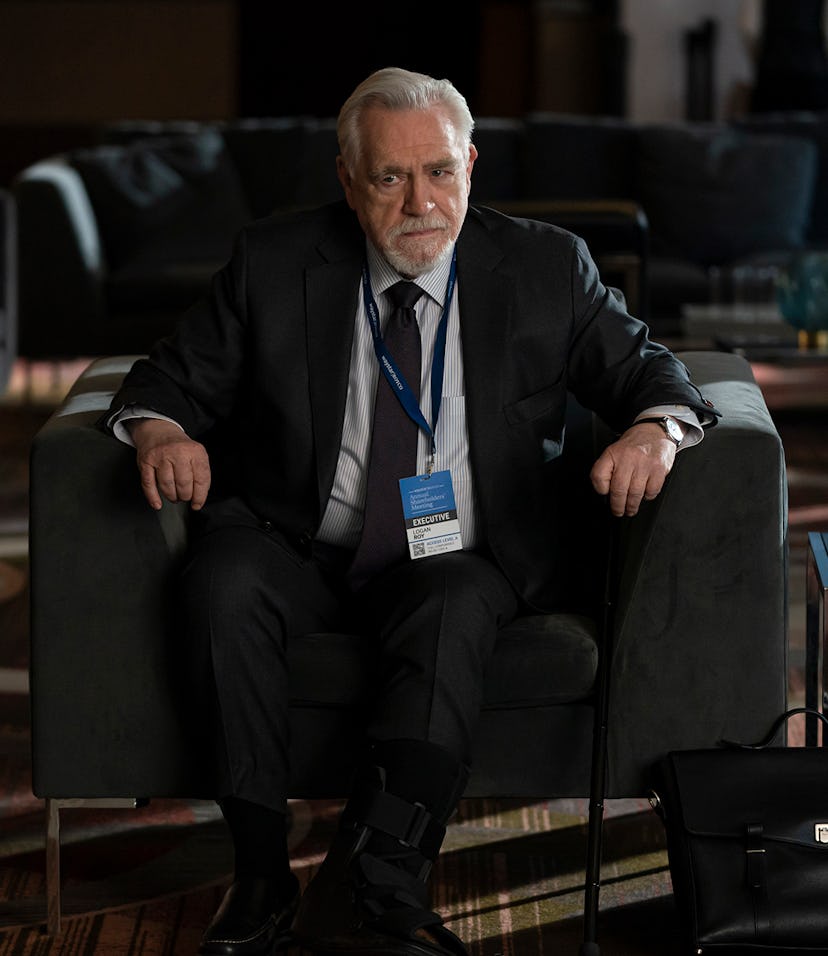 Brian Cox as Logan Roy in Succession Season 3