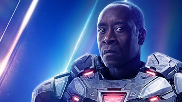 Don Cheadle as James Rhodes in the 'Black Panther' movie