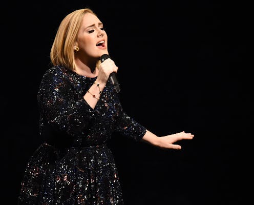 Adele performs at Philips Arena on October 28, 2016 in Atlanta, Georgia.