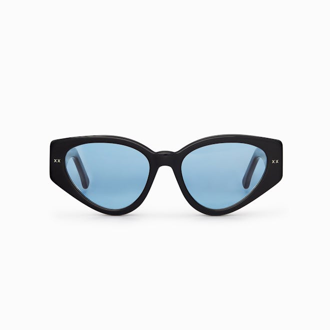 Ally / Black / Blue sunglasses from Lexxola.