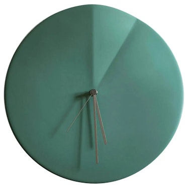 Wall Clock 'Oree' by Ocrùm 'Green Ceramic'