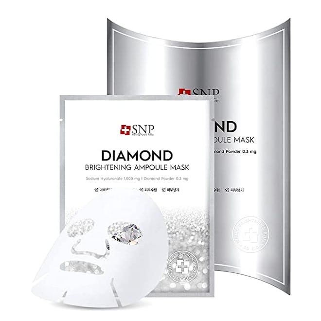SNP - Diamond Brightening Ampoule Korean Face Sheet Mask