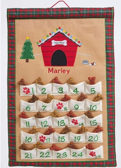 Personalized Dog Advent Calendar