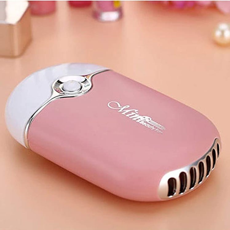 MISMXC Rechargeable Handheld Mini Eyelash Fan