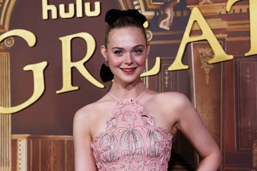 Elle Fanning attends the premiere of "The Great"
