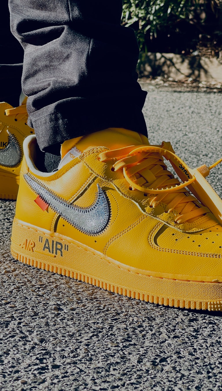 Wearing Nike's Off-White Air Force 1 'Lemonade': 2021's best sneaker?