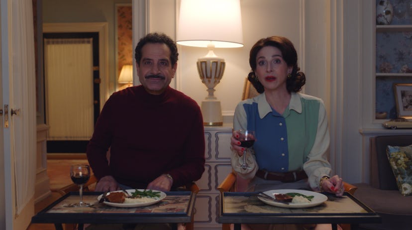 Midge's parents Abe and Rose in 'The Marvelous Mrs. Maisel' Season 4