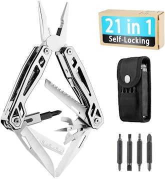 WETOLS 21-in-1 Hard Stainless Steel Multitool