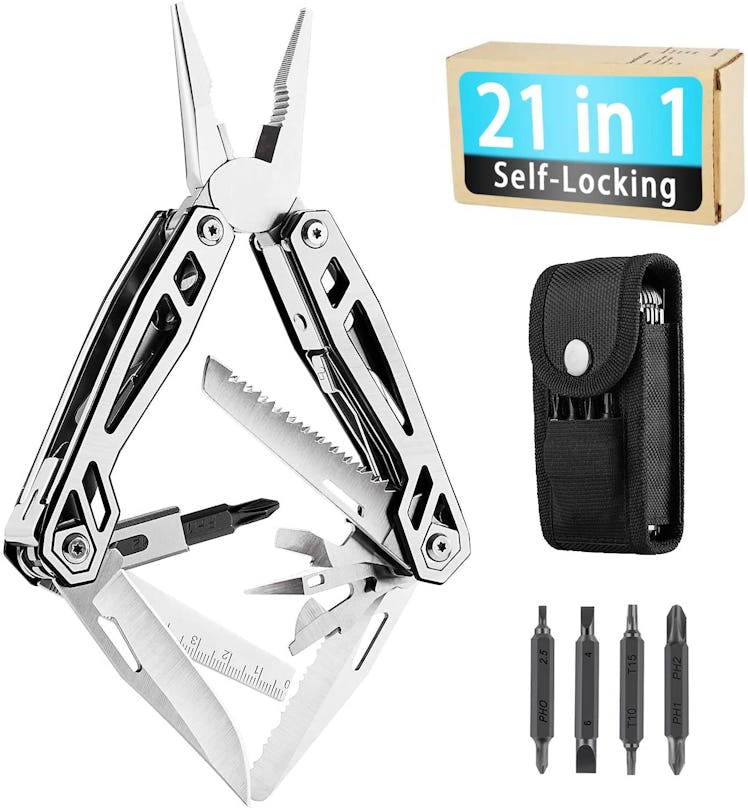 WETOLS 21-in-1 Hard Stainless Steel Multitool