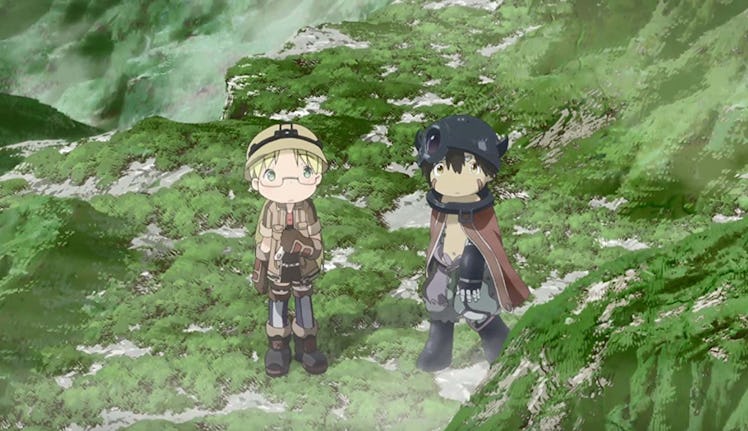 Riko and Reg in Made in Abyss.