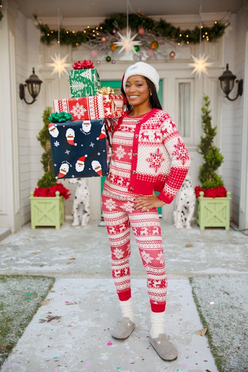 Keke Palmer shares her take on holiday fashion trends and opens up about her new Old Navy campaign.