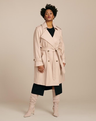Henning Plus Size Overtime Trench