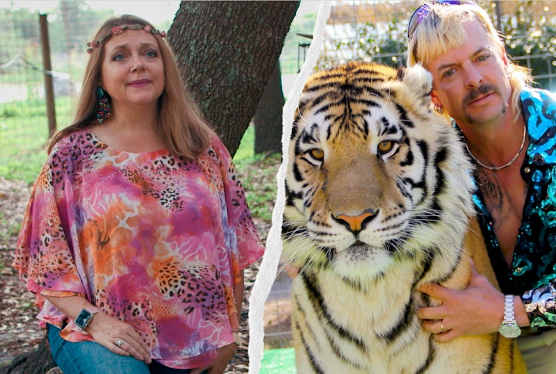 Carole Baskin and Joe Exotic in Netflix's 'Tiger King' can explain their drama based on their zodiac...