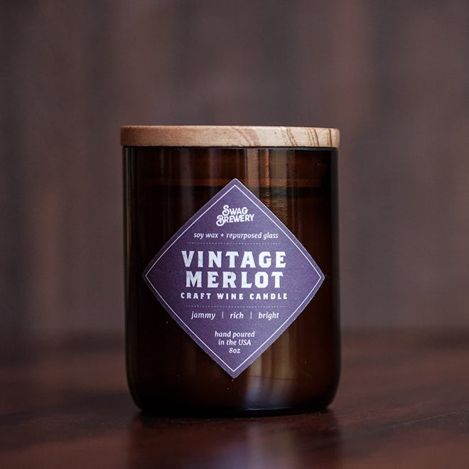 Swag Brewery Vintage Merlot Wine Candle