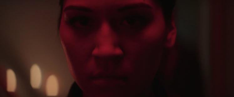 Alaqua Cox’s Maya Lopez/Echo bathed in red light in Marvel’s first Hawkeye trailer